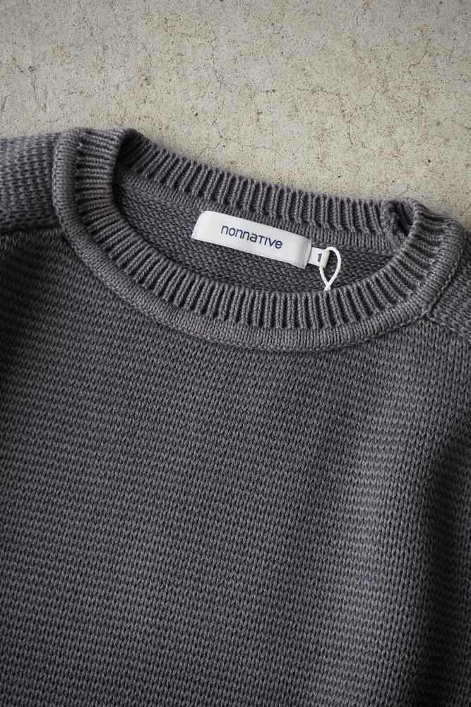 ノンネイティブ　SWEATER COTTON YARN 25AW ノンネイティブ SWEATER COTTON YARN 25AW nonnative WORKER PULLOVER