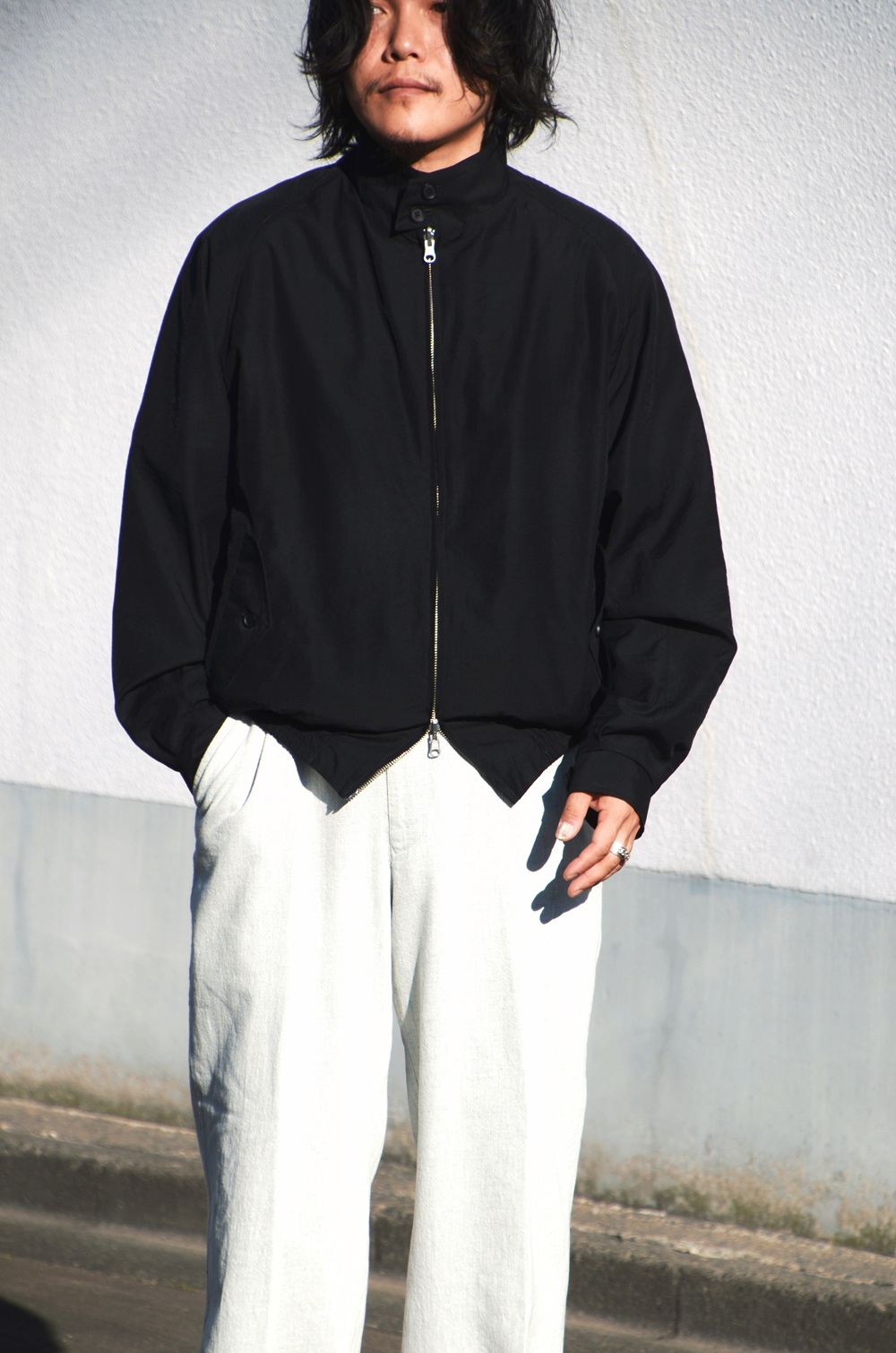 YOKE】両A面の一着 “WOOL NYLON REVERSIBLE HARRINGTON” | CIENTO BLOG