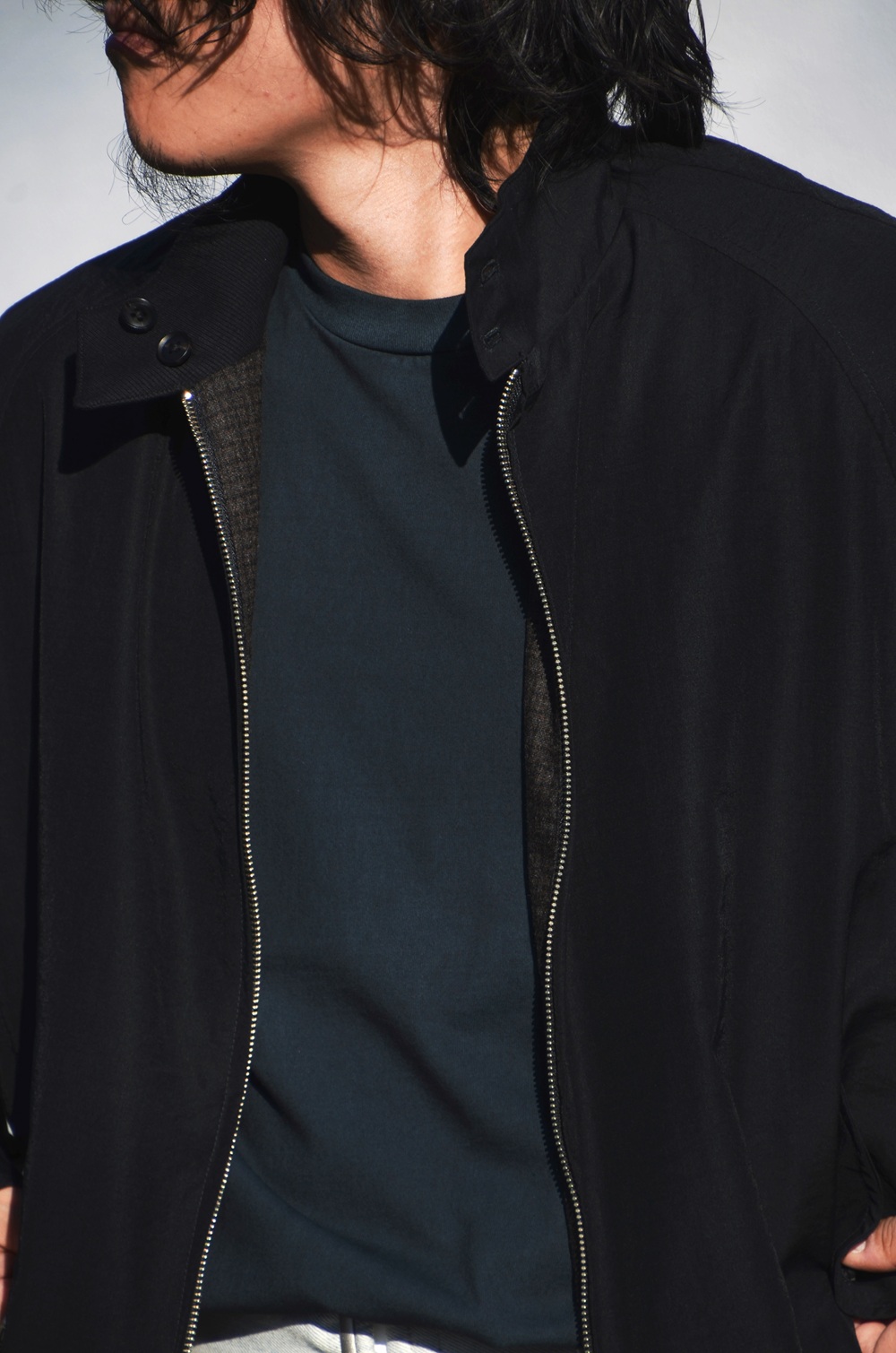 YOKE ヨーク WOOL NYLON REVERSIBLE HARRINGTON リバーシブル ハリントンジャケット