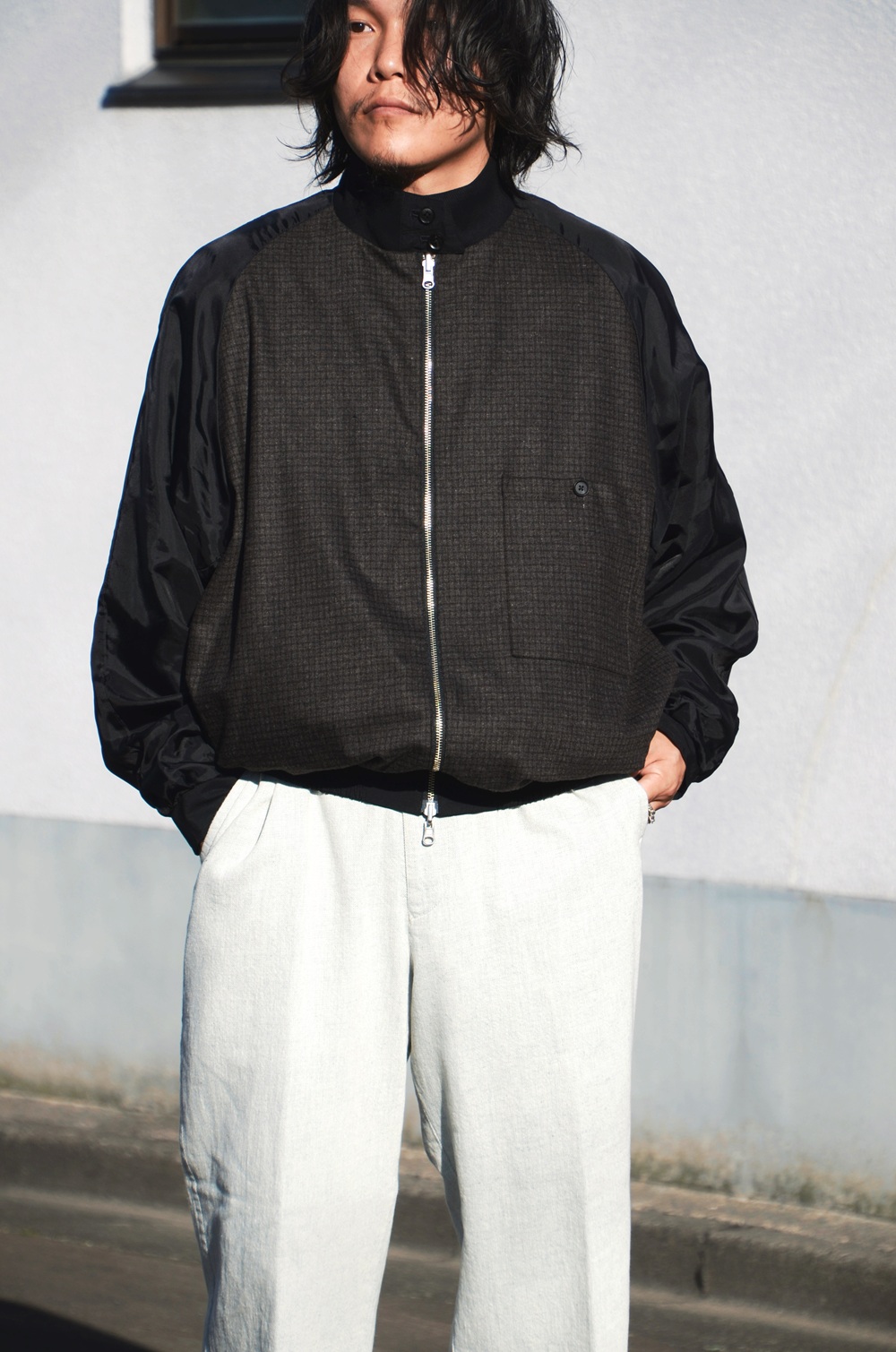 YOKE】両A面の一着 “WOOL NYLON REVERSIBLE HARRINGTON” | CIENTO BLOG