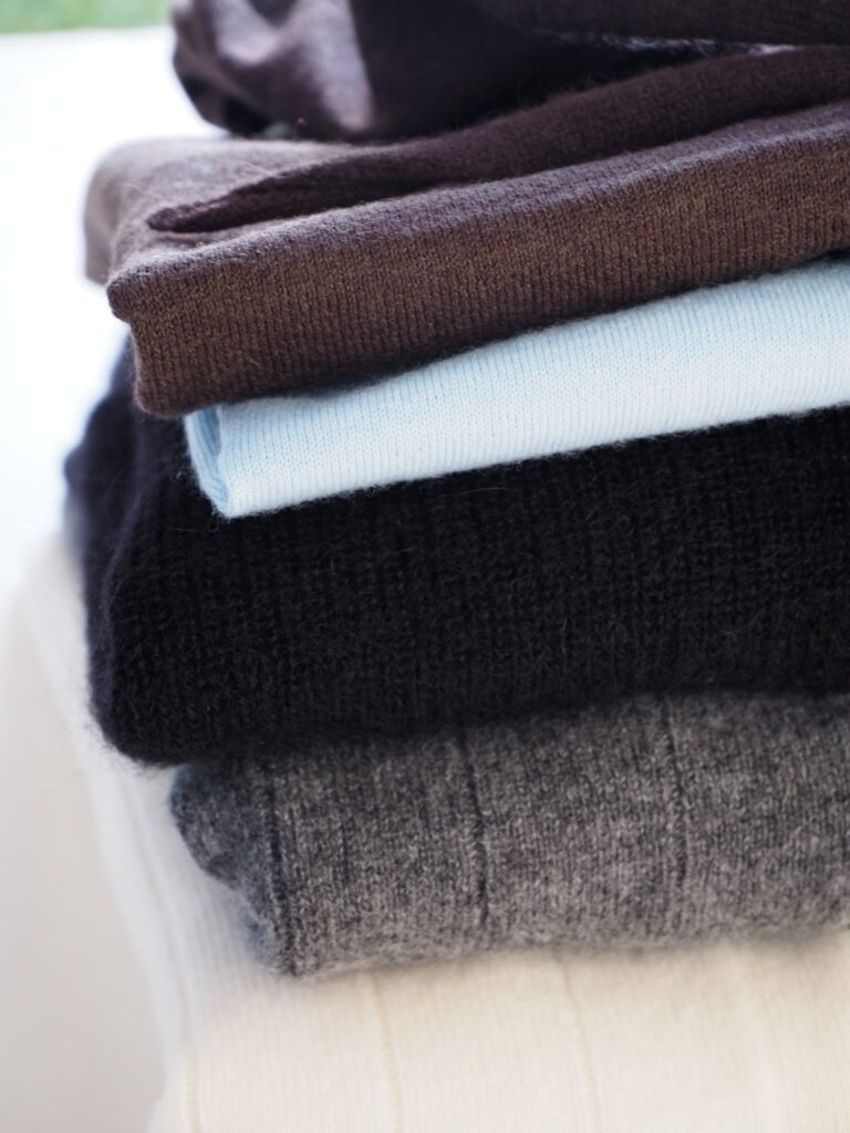 LAD by DEMYLEE ニット ウール Lamis Washed Cotton Sweater