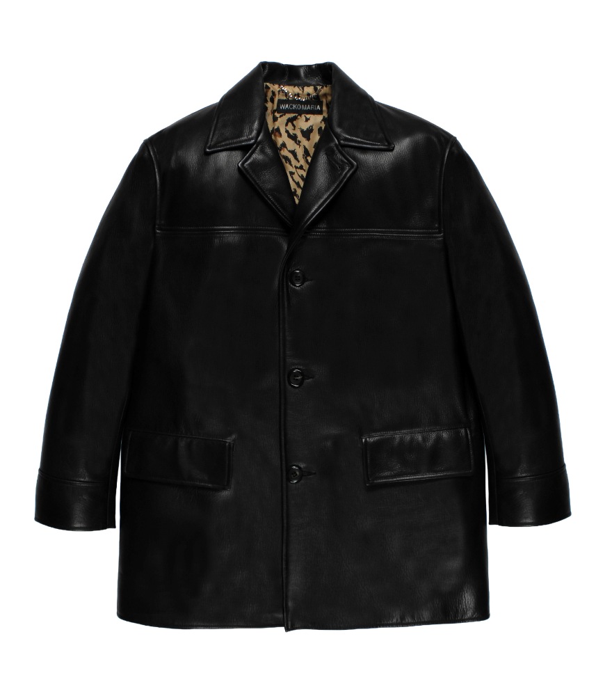 CHESTERFIELD COAT -A- WACKOMARIA ワコマリア WACKO MARIA/CHESTERFIELD COAT（BLACK）［チェスターフィールドコート