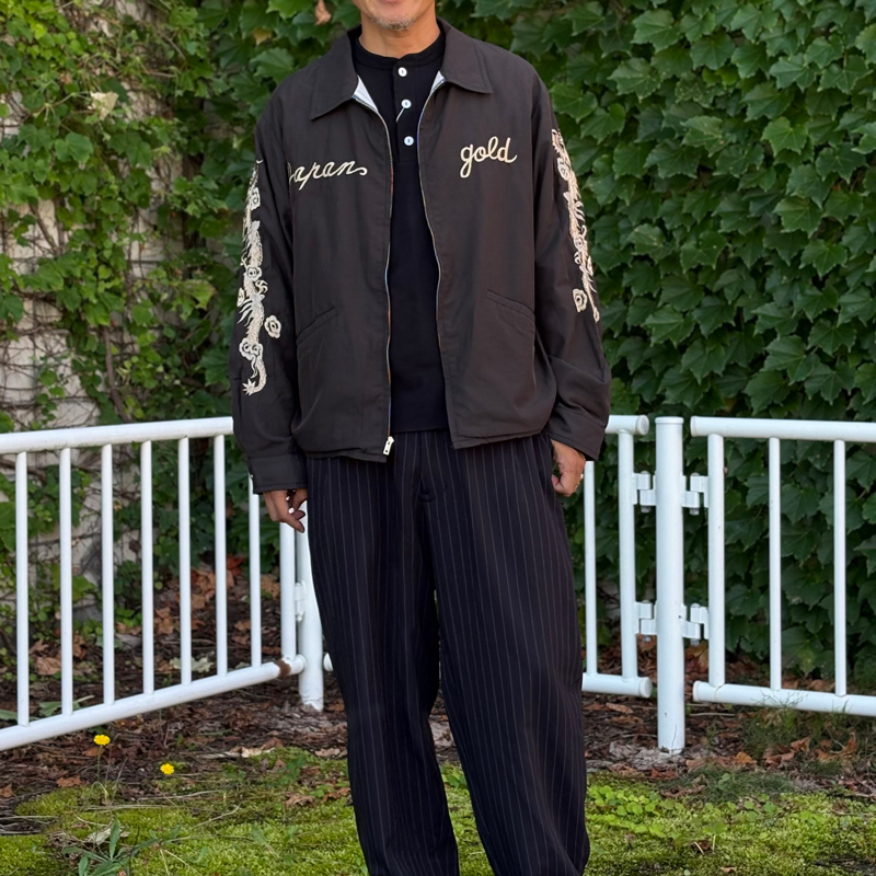 SKULL JACKET AGED MODEL / GOLD | CIENTO BLOG