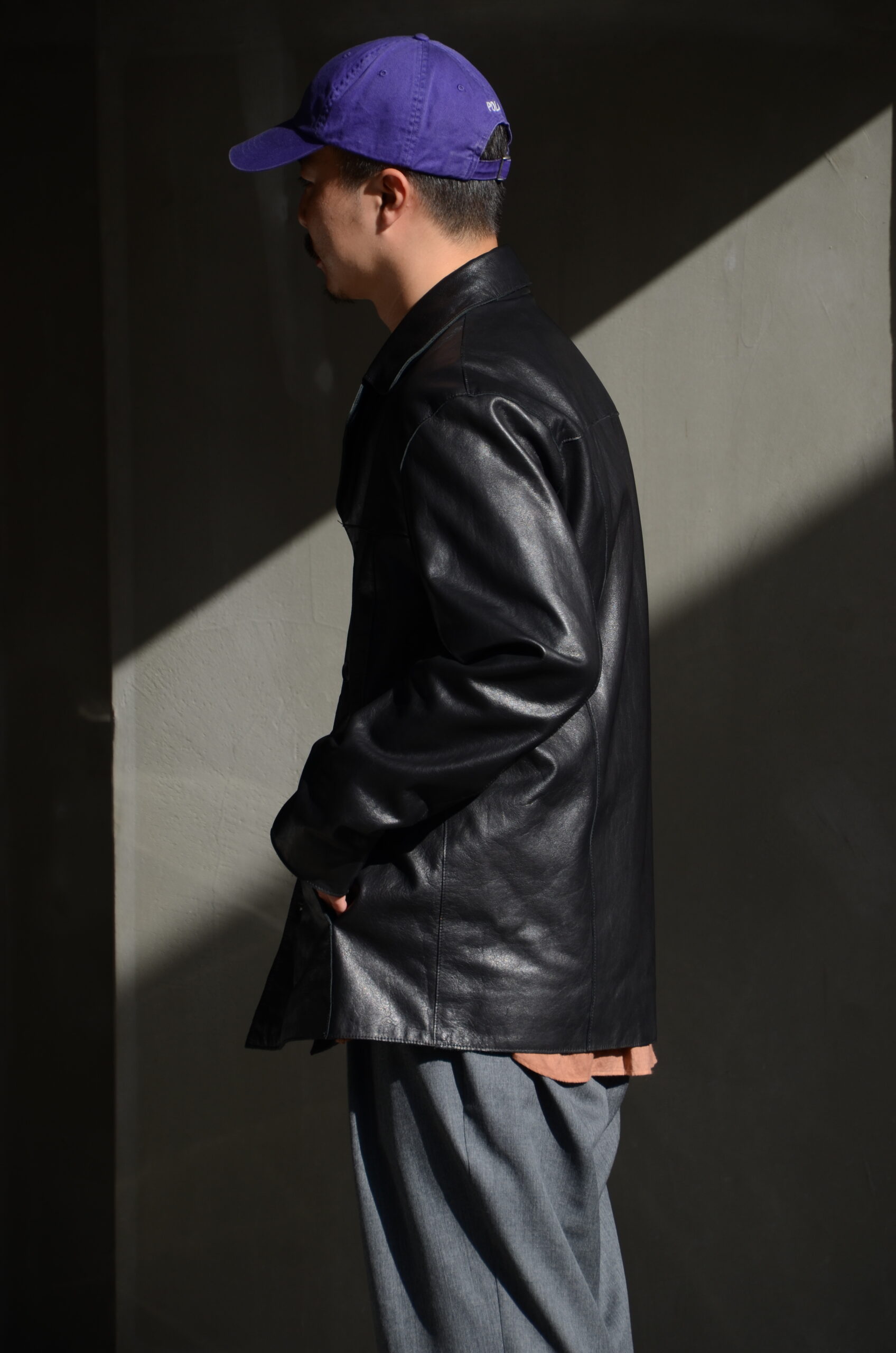 YOKE】2025FWシーズンのファーストルックを飾る一着 “LEATHER CAR 