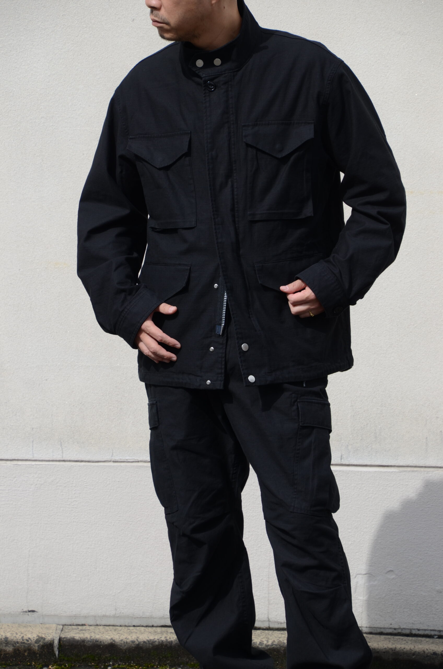 nonnative TROOPER COAT サイズ1  BLACK nonnative - ノンネイティブ / TROOPER COAT P/N SPLITTING