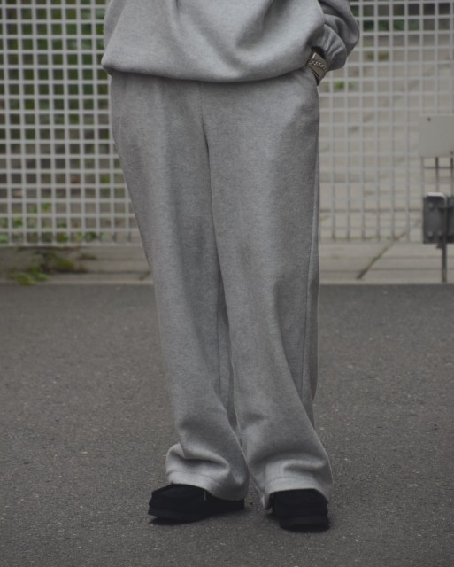 YOKE】SILK FLEECE HALF ZIP PULLOVER & SILK FLEECE LOUNGE PANTS