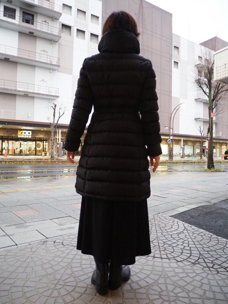 MONCLER】モンクレールロングダウンジャケット 4種 着比べてみました