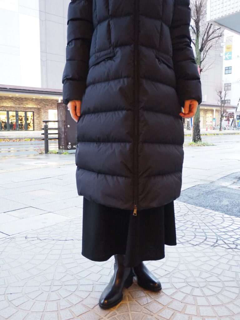 MONCLER】モンクレールロングダウンジャケット 4種 着比べてみました