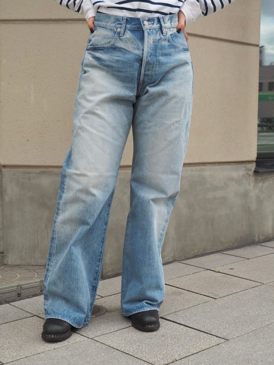 AURALEE】随一の人気デニム”SELVEDGE FADED HEAVY DENIM PANTS