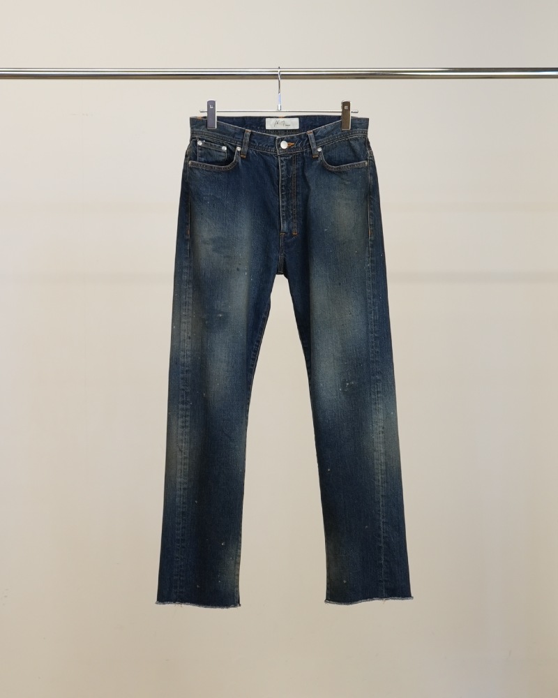 ANCELLM】 ブランド初「SLIM」シルエットのデニムが登場です “#07 SLIM