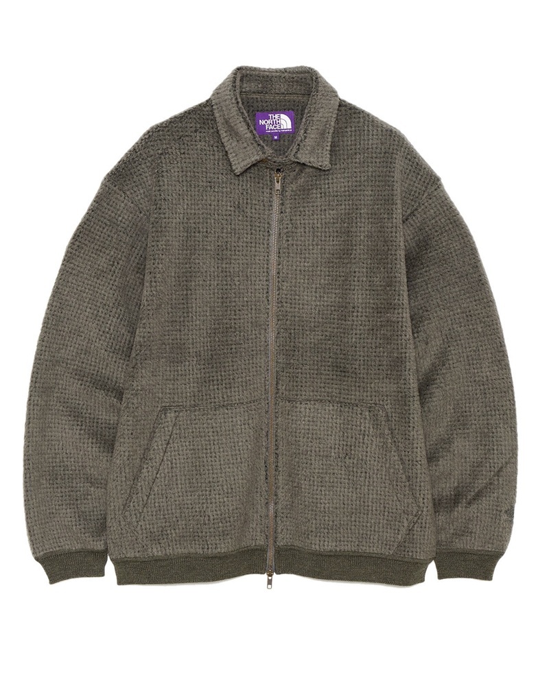 THE NORTH FACE PURPLE LABEL】”POLARTEC Wool Fleece Sweater Jacket