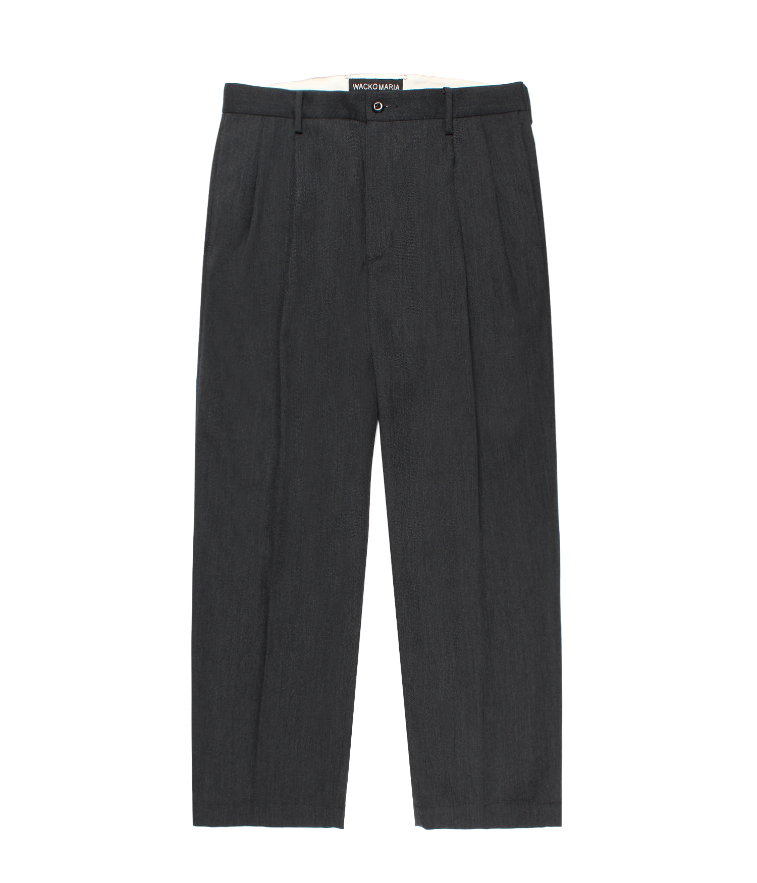 【WACKO MARIA】 新感覚のウールチノ “DOUBLE PLEATED CHINO TROUSERS (TYPE-2)”
