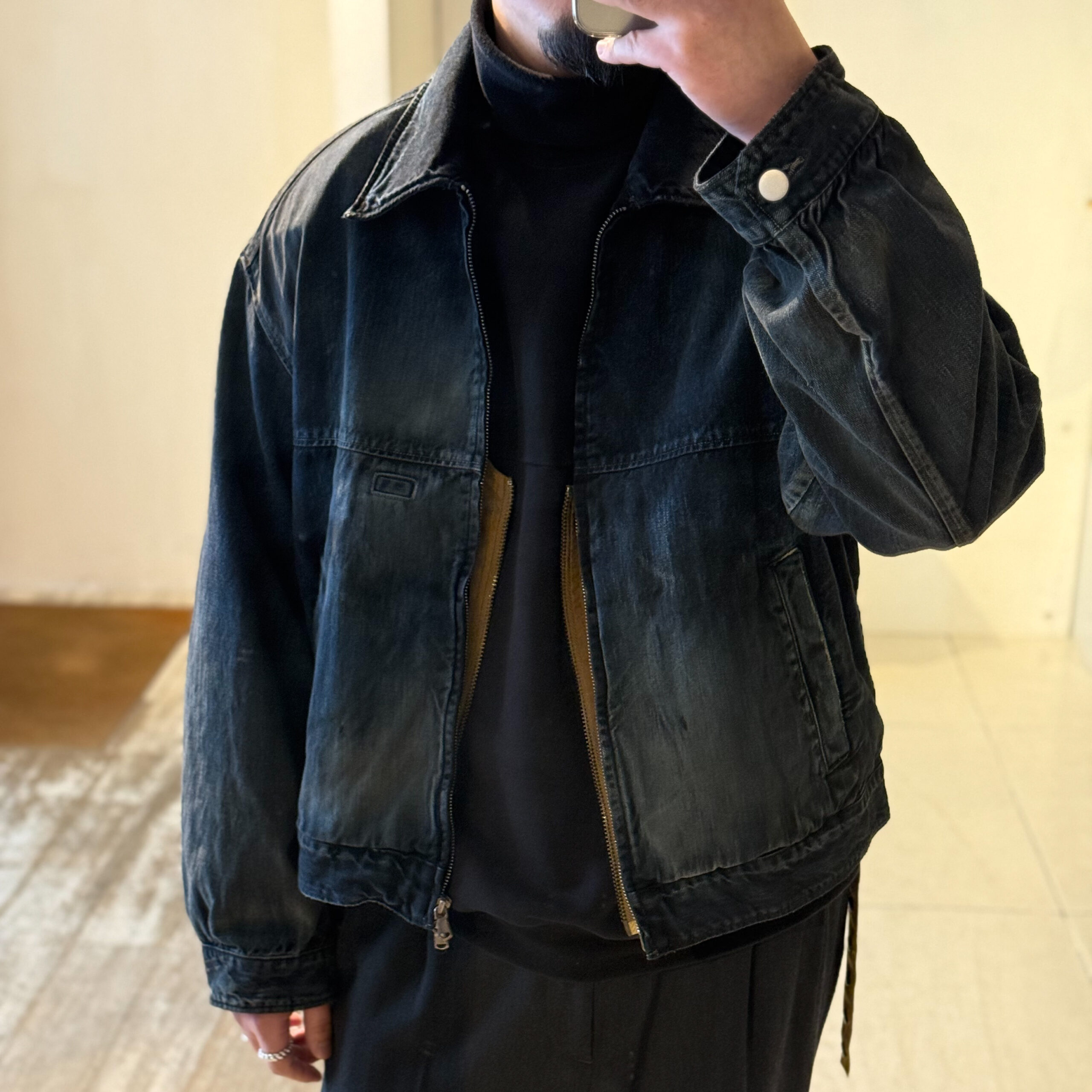 ANCELLM】”DENIM ZIPUP JACKET ＆ #05 AGING type-C” | CIENTO BLOG
