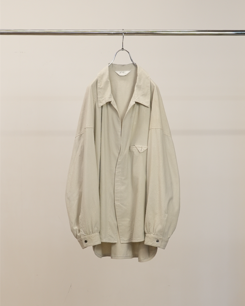 ANCELLM】自然と漂う色気あるシャツ “SILK NEP LONG SHIRT” | CIENTO BLOG