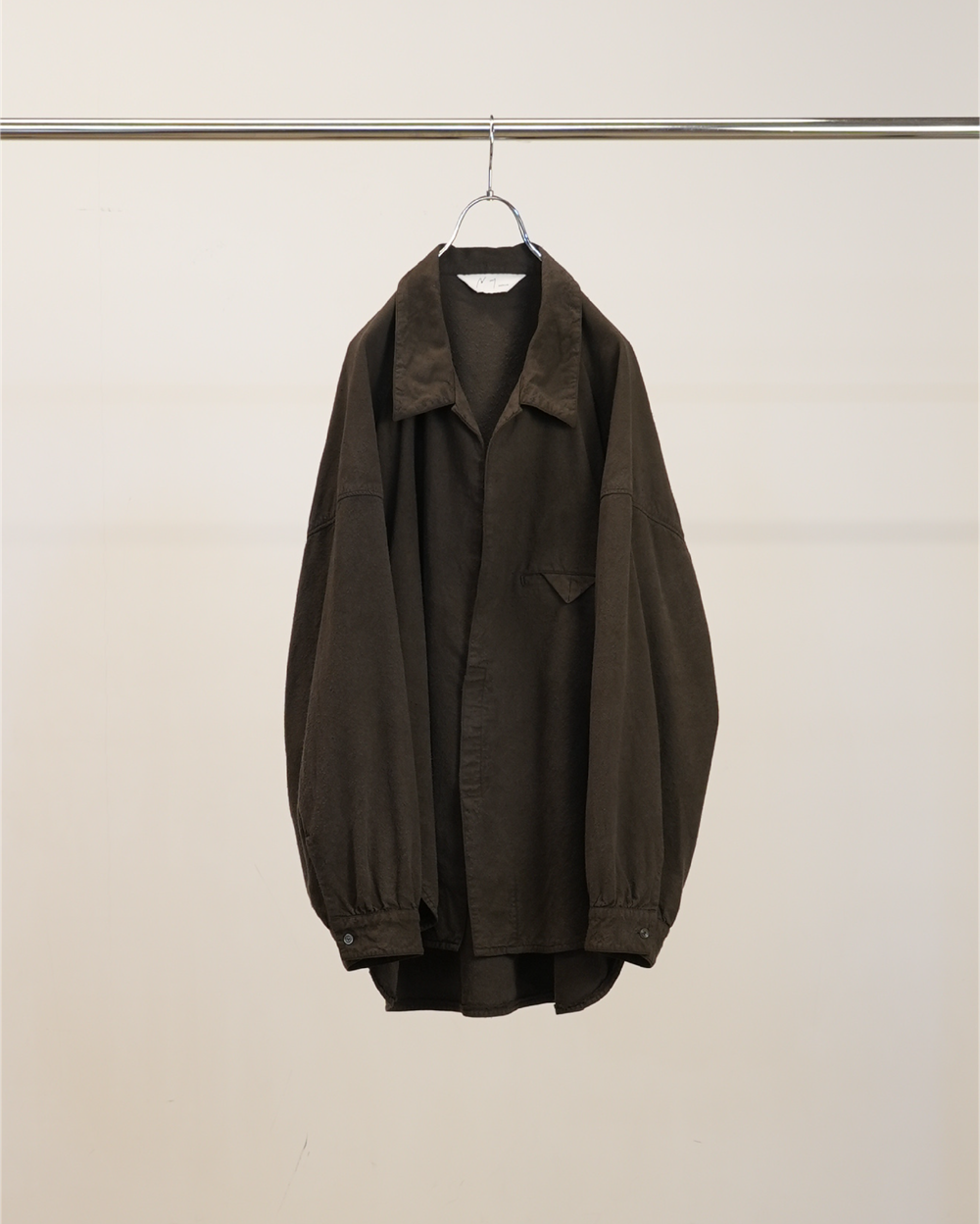 ANCELLM】自然と漂う色気あるシャツ “SILK NEP LONG SHIRT” | CIENTO BLOG
