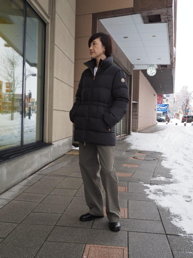 丁度良い丈感のダウンジャケット【MONCLER】” Brossette ( ブロセッテ