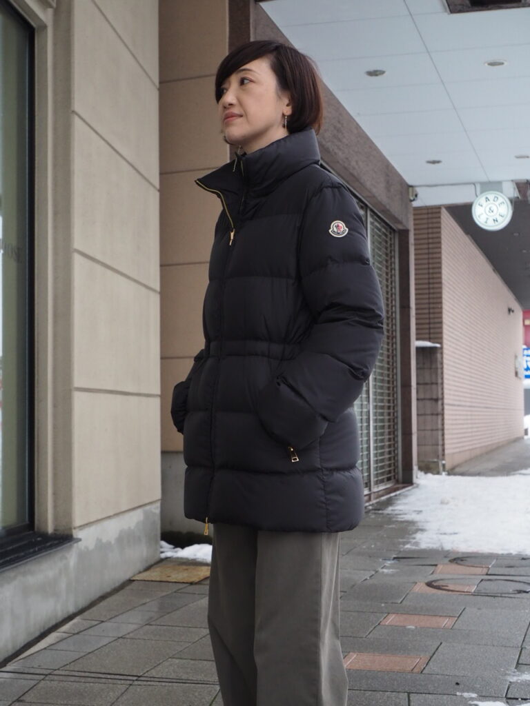 丁度良い丈感のダウンジャケット【MONCLER】” Brossette ( ブロセッテ