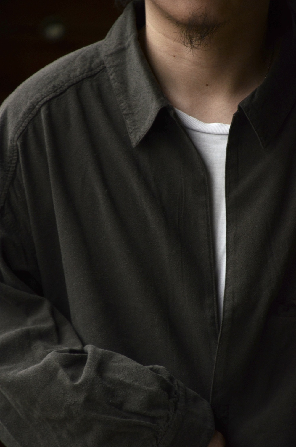 ANCELLM】自然と漂う色気あるシャツ “SILK NEP LONG SHIRT” | CIENTO BLOG