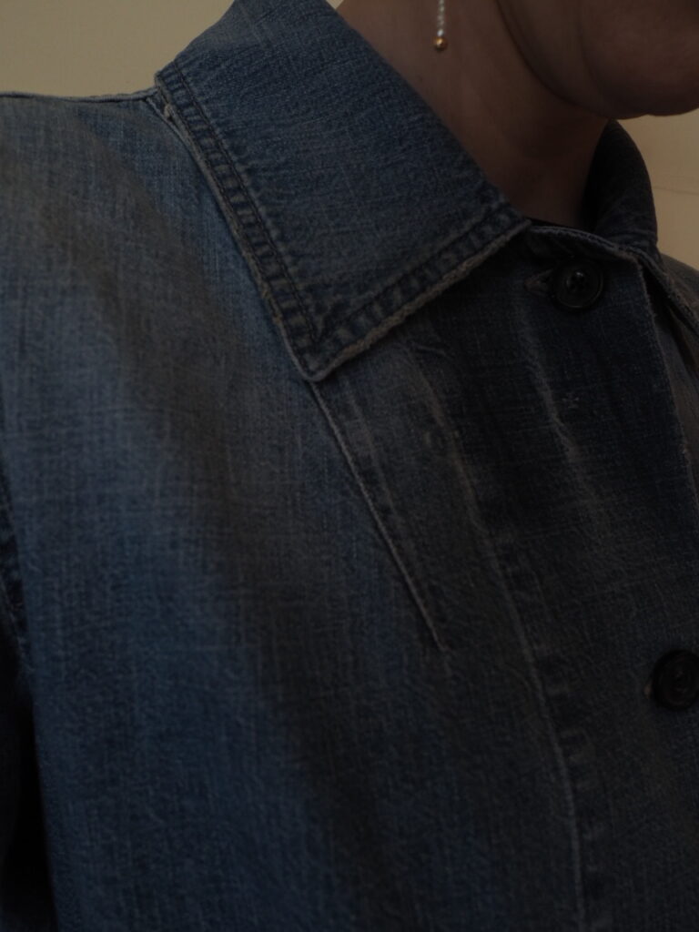 maison margiela 17AW レプリカ手織りデニムシャツ Maison Margiela】ジャケットのようにサッと羽織りたいメゾン