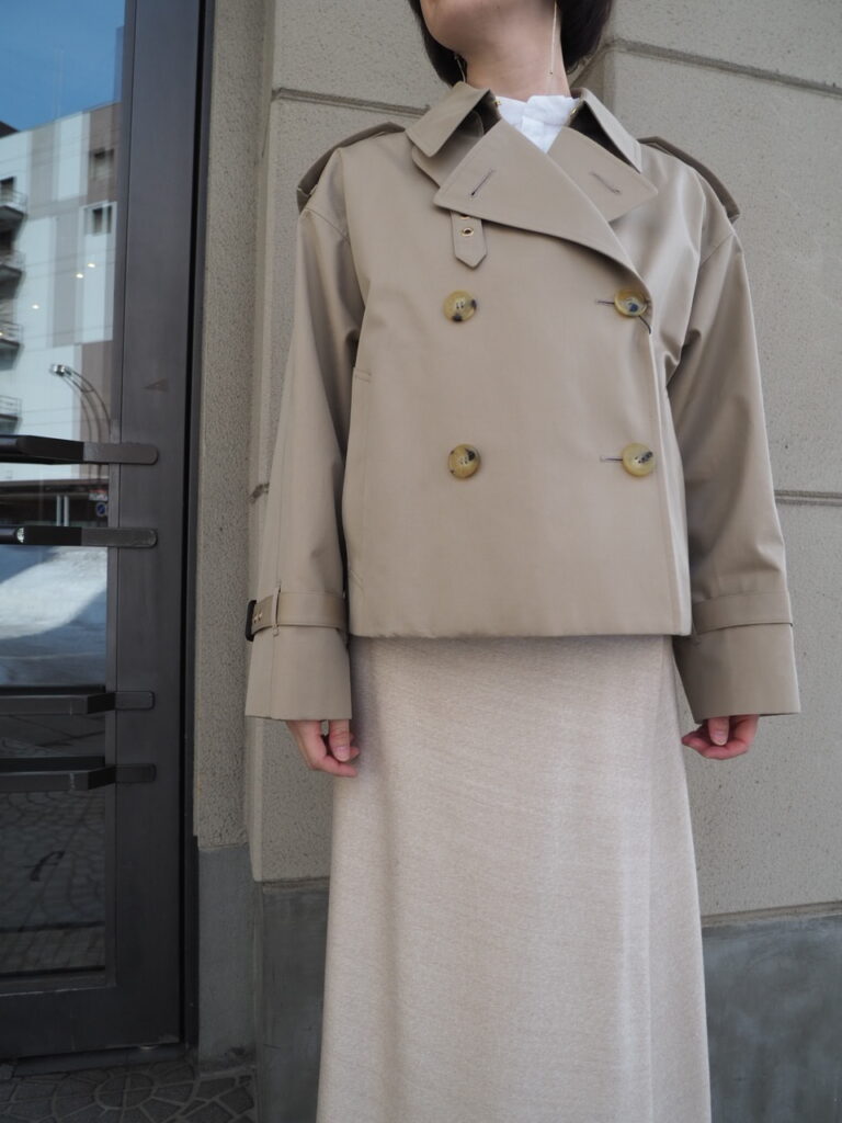 最終値下【美品】Mackintosh（マッキントッシュ）★ショートトレンチ★S MACKINTOSH PHILOSOPHY - マッキントッシュフィロソフィー MACKINTOSH