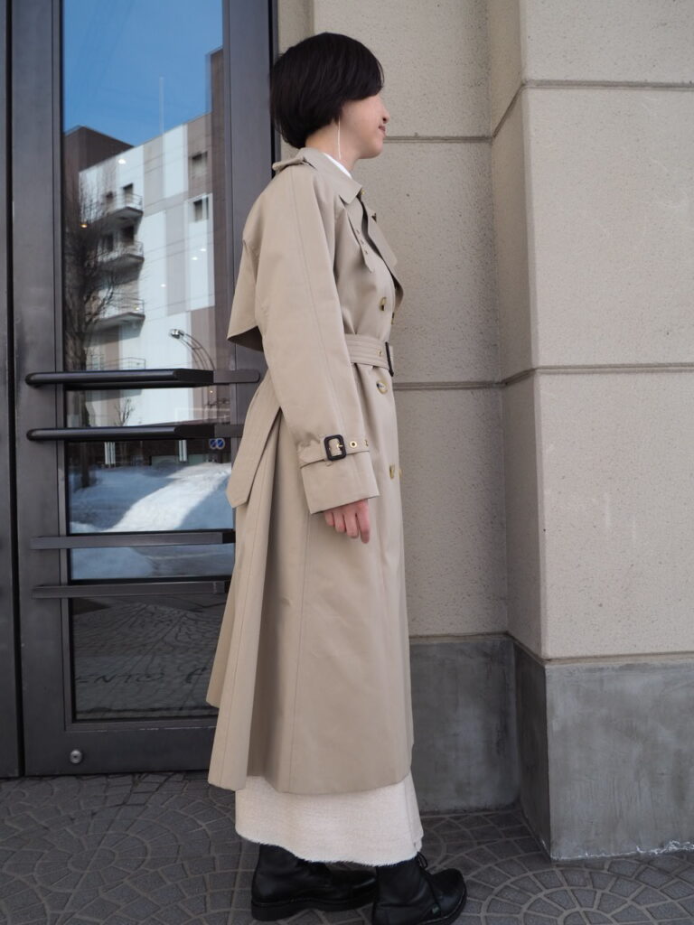 MACKINTOSH】春のマッキントッシュは正統派トレンチを。ショートと