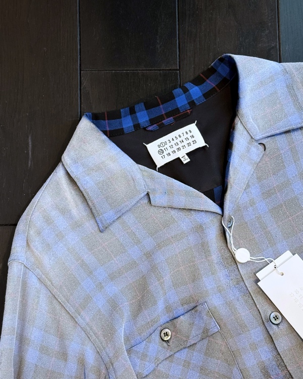 Maison Margiela】フェイデッドチェックシャツ | CIENTO BLOG