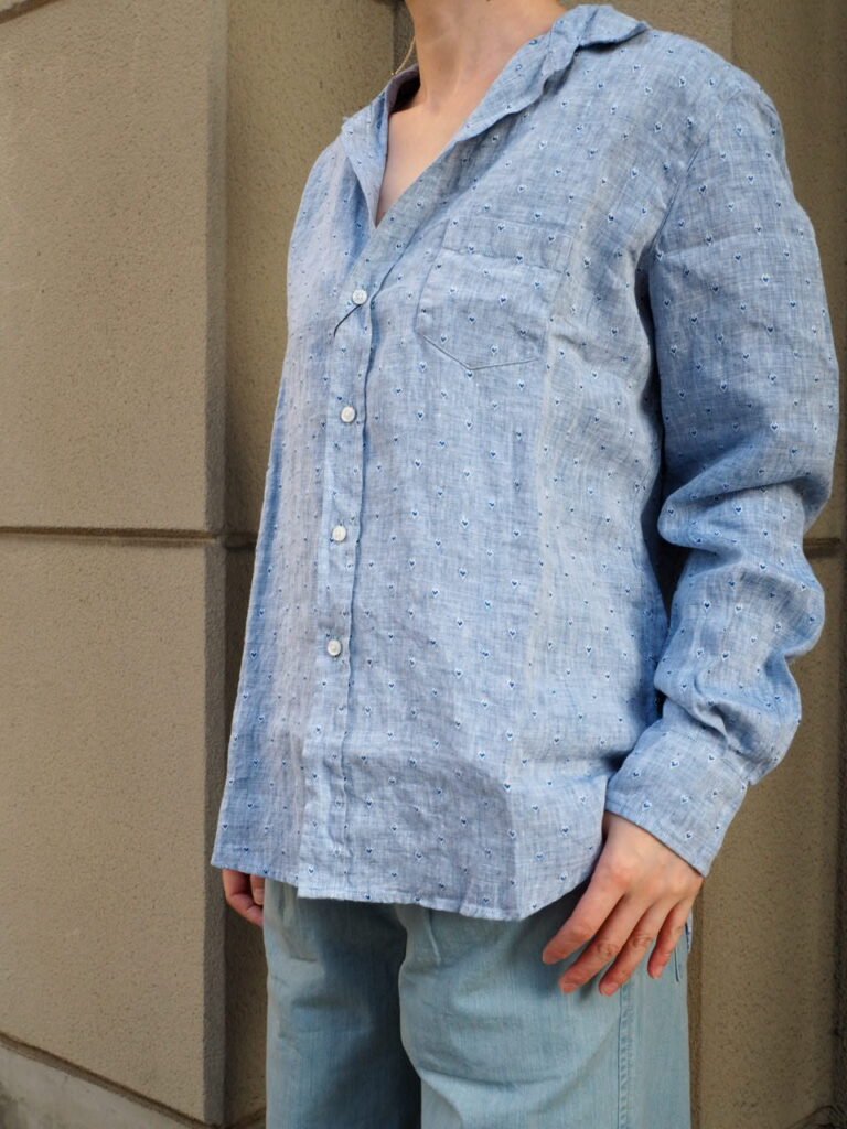 Frank&Eileen】から清涼感あふれる爽やかなリネンシャツが入荷です