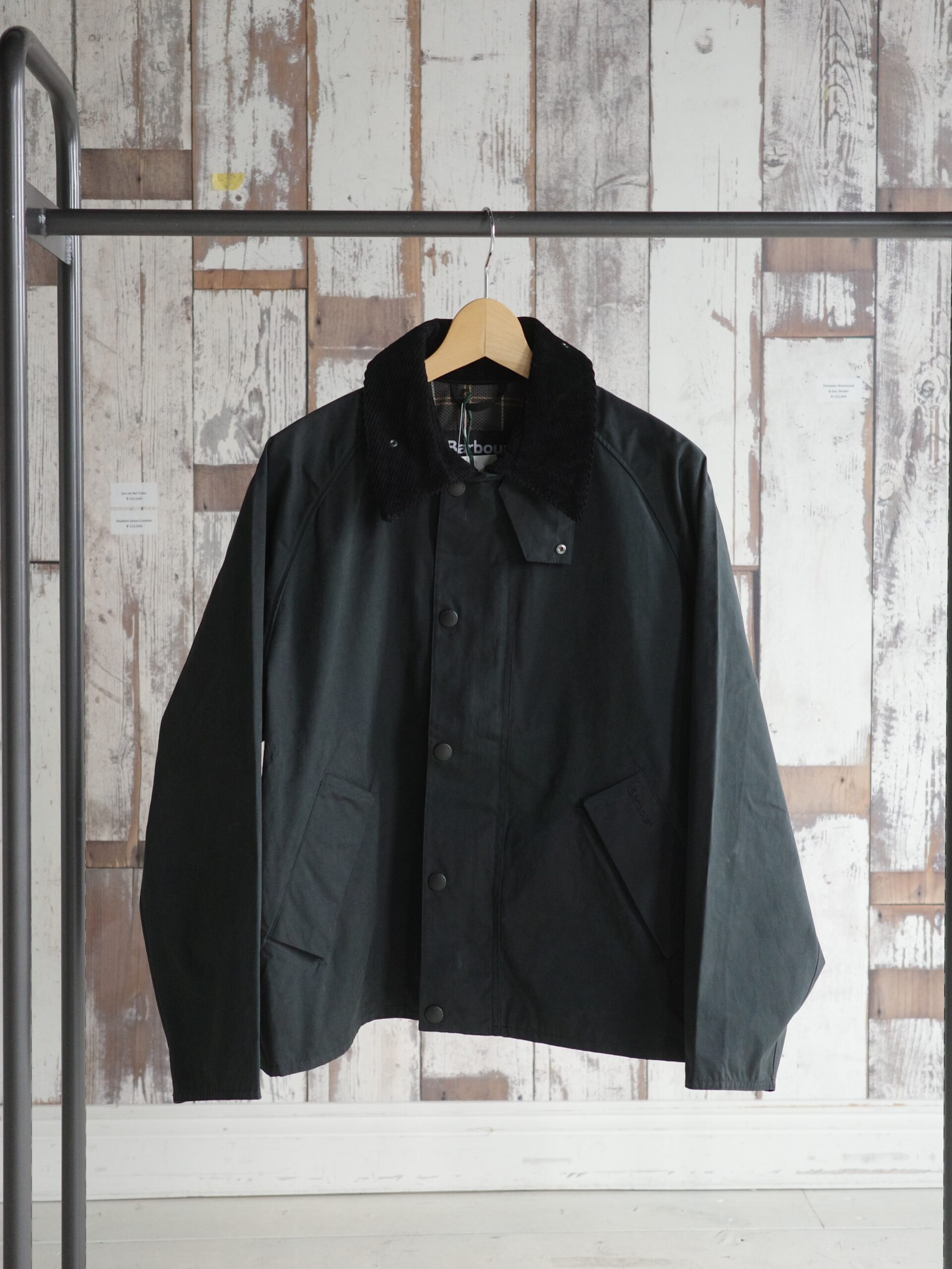 Barbour】バブアーの大人気短丈モデル”TRANSPORT(トランスポート)”が 