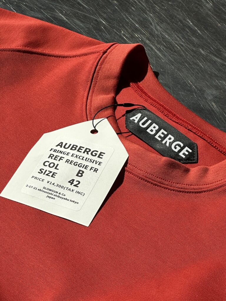 去年も大好評だった別注Tシャツが今年も。 【AUBERGE】 | CIENTO BLOG