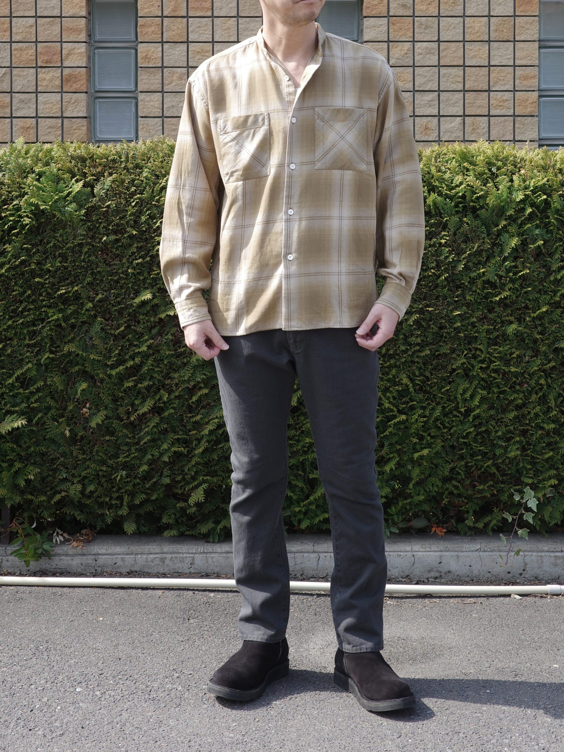 nonnative】Rafuコラボレーションチェックシャツシリーズが入荷です