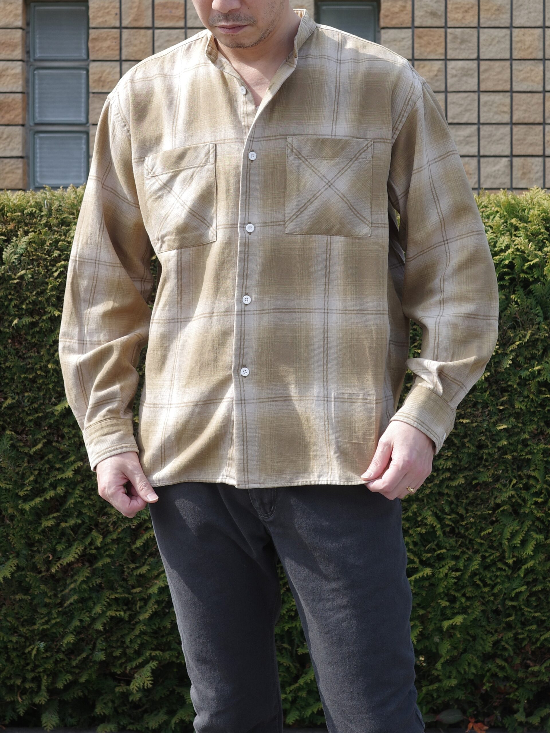 nonnative】Rafuコラボレーションチェックシャツシリーズが入荷です