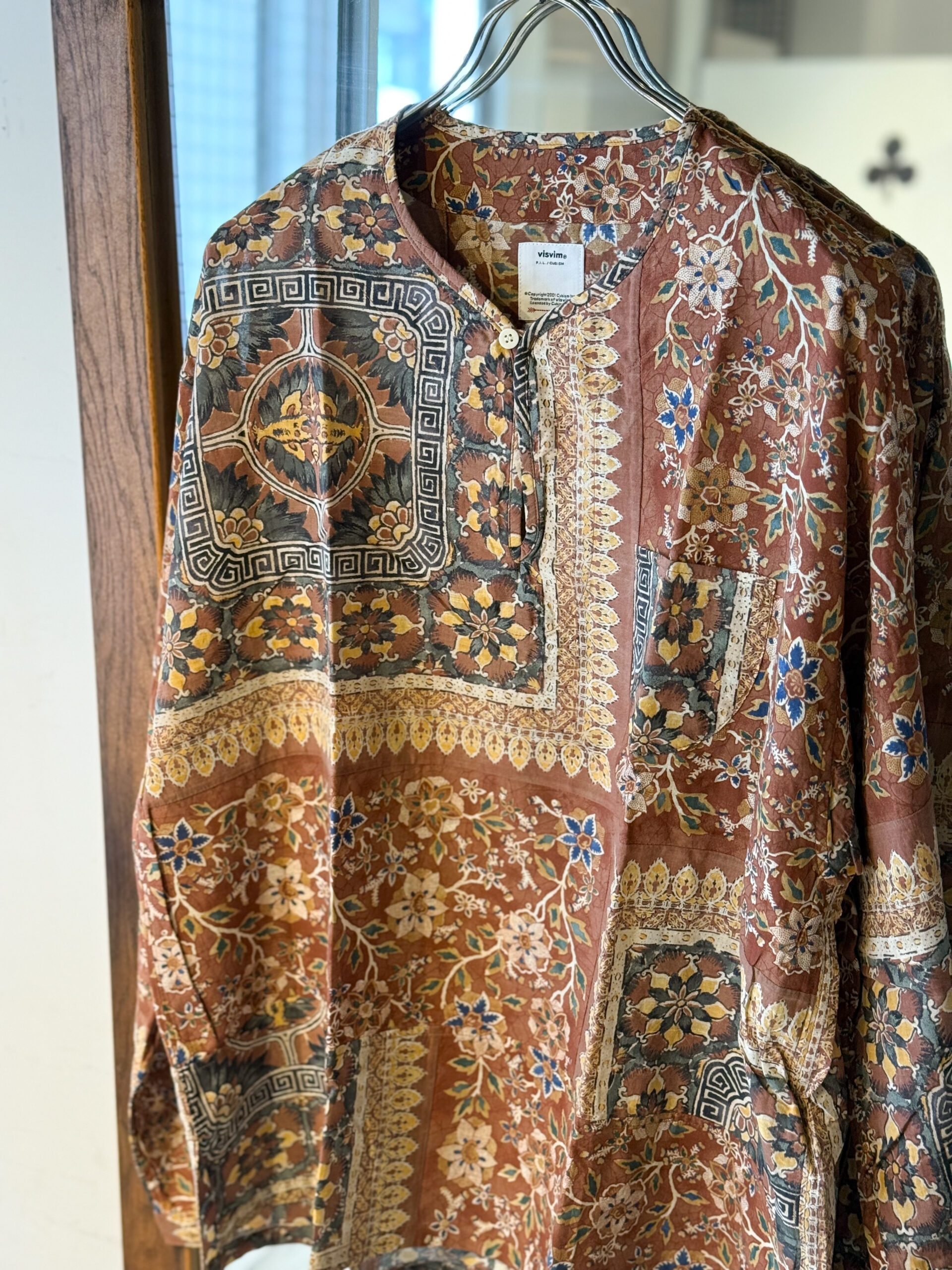 トップス visvim TUNIC P.O. KHADI BANDANA P.W. visvim】”KHADI BANDANA” | CIENTO BLOG