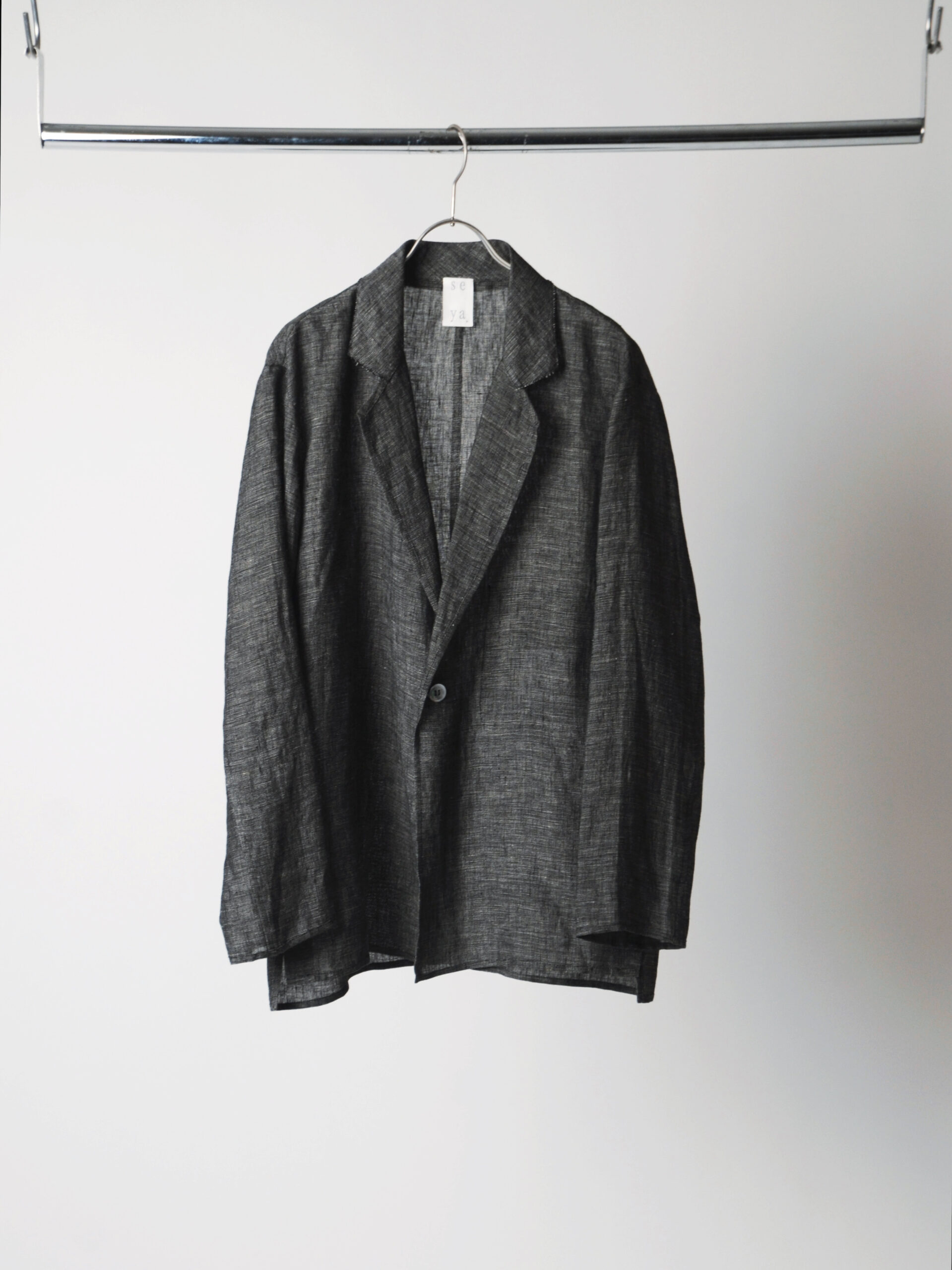 seya セヤ　ノーカラー　ジャケット　春夏 International Gallery BEAMS（インターナショナルギャラリー ビームス