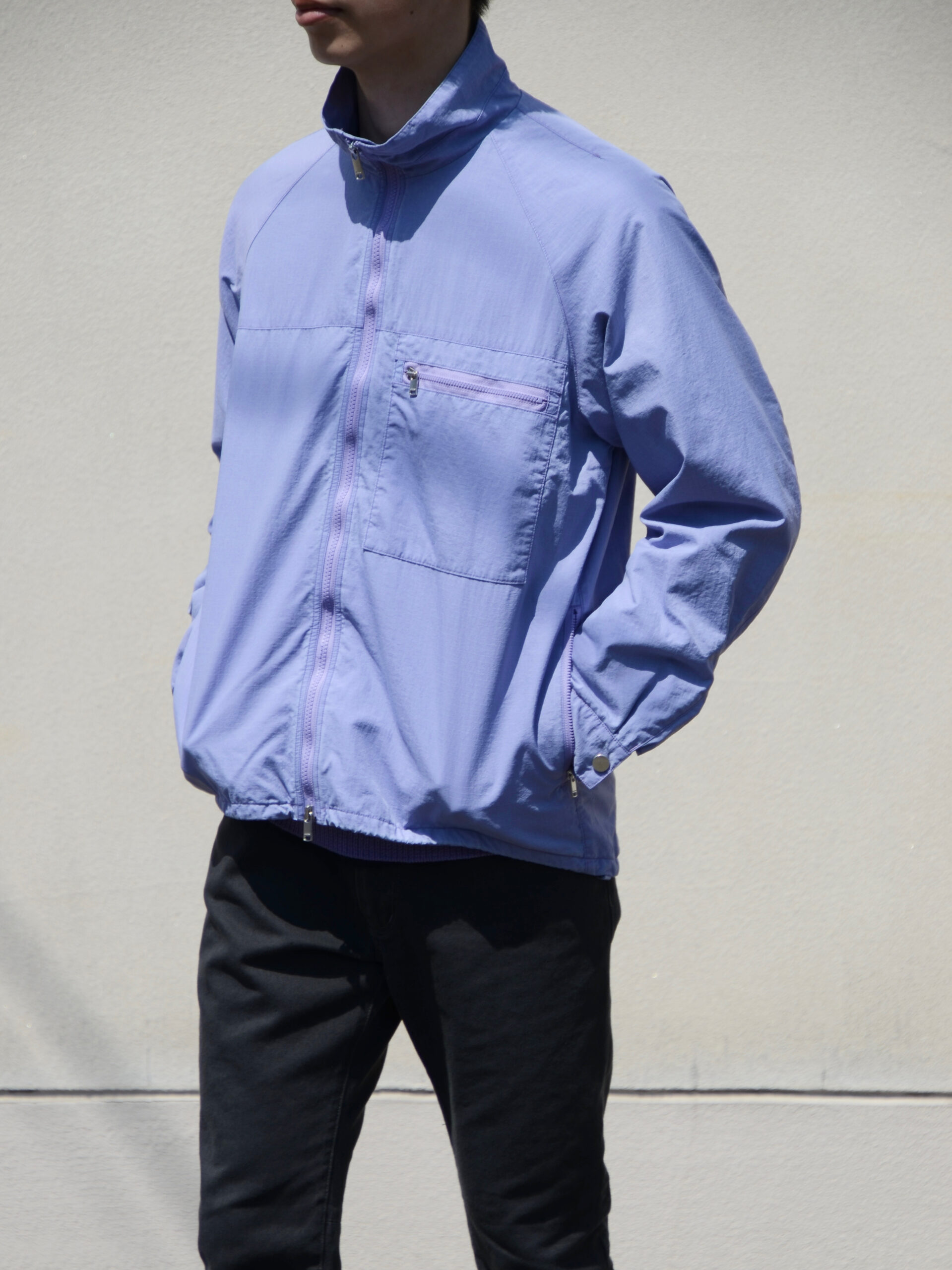 nonnative】HIKER FULL ZIP JACKET NYLON RIPSTOP PIGMENT DYE WITH