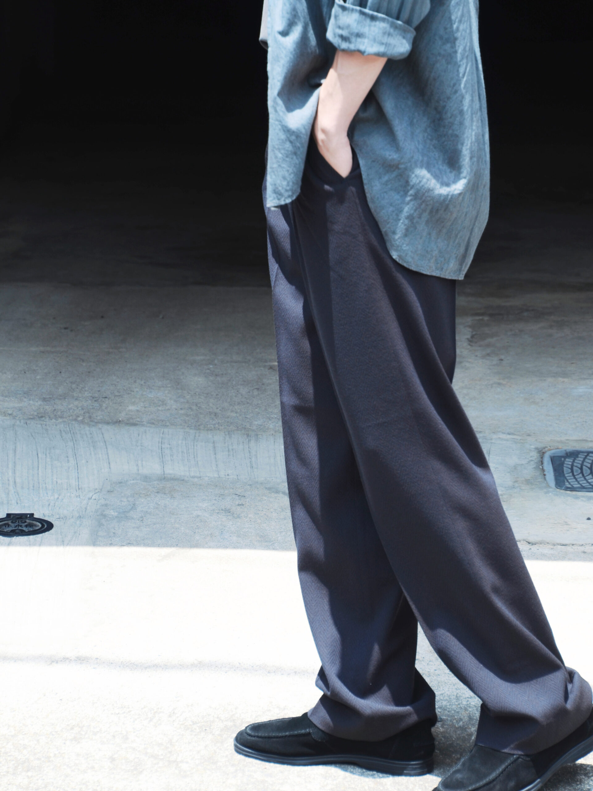 seya.】TRAVEL PANTS – サマーウールヘリンボーン – | CIENTO BLOG