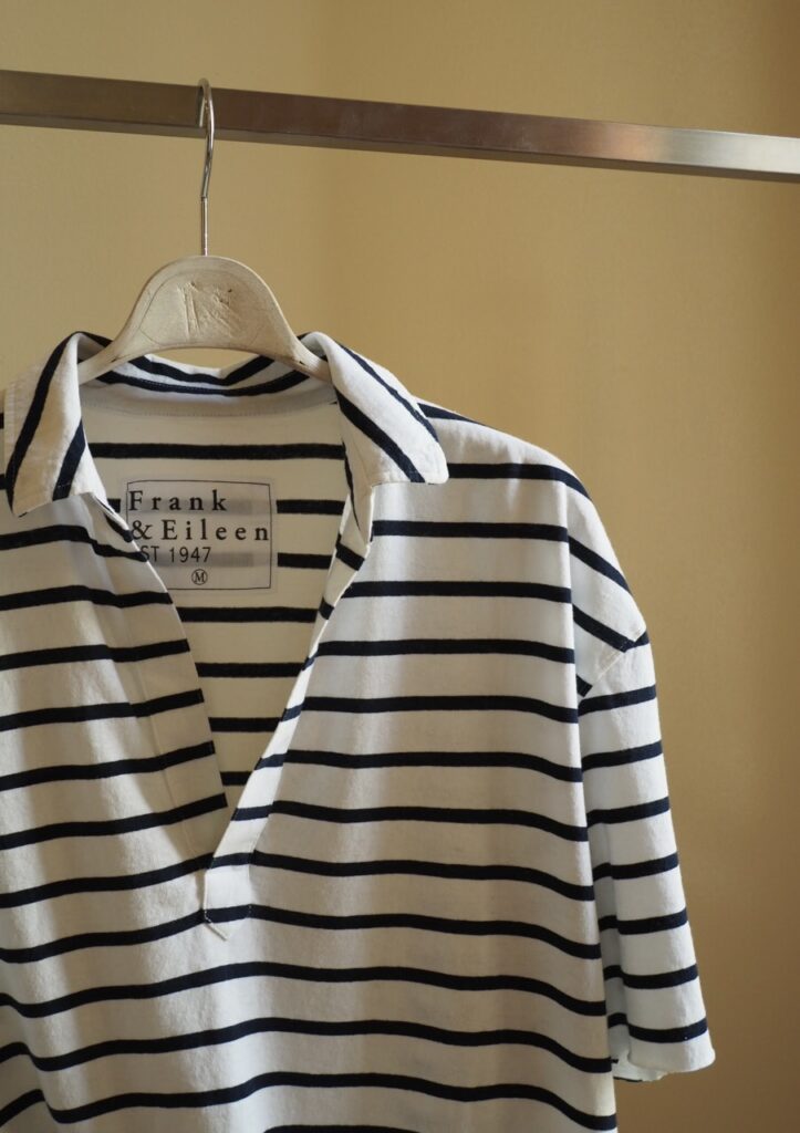 専用　FRANK＆EILEEN TEE LAB スキッパーカットソーシャツ 心地よい肌触りと計算された美しいシルエット【Frank&Eileen
