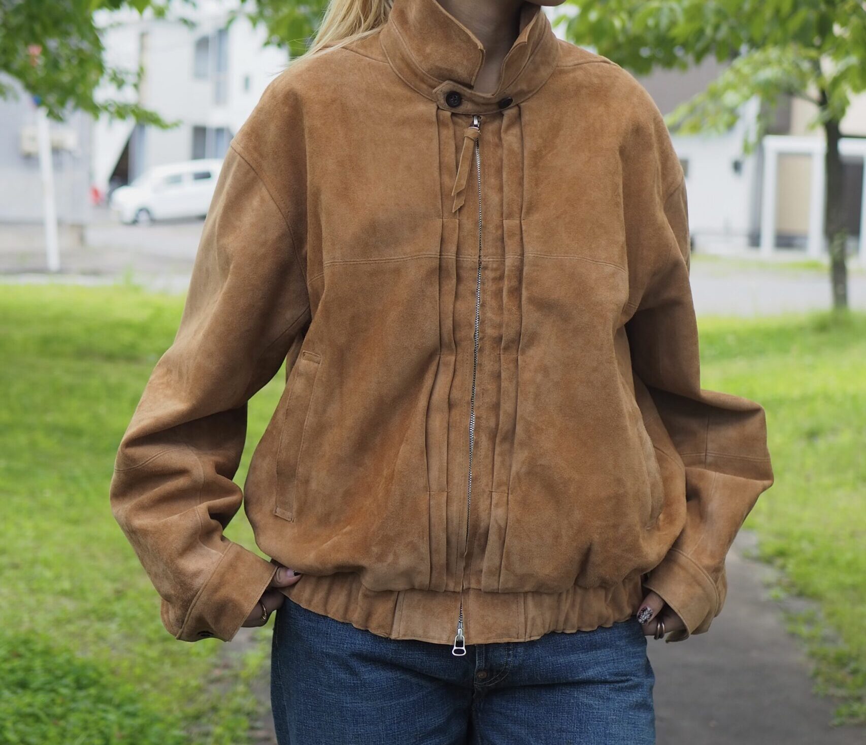 ANCELLM】レザーの重さを覆す一着。「GEEP TUCK JACKET」の圧倒的な