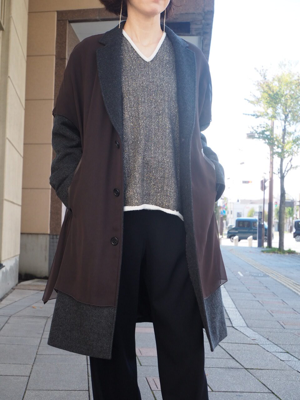 UNDERCOVER アンダーカバー ノーカラーカウチンニットコート UNDERCOVER】日常着の中にアンダーカバー流の違和感を。 | CIENTO BLOG